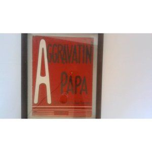 Aggravatin' Papa (Don't You Try To Two-Time Me)/ 1922 Original Vintage Sheet Mus